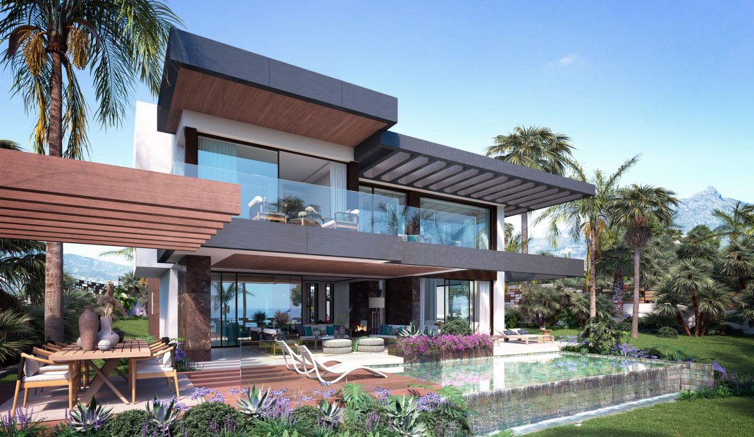 Obra nueva - Villa -
Marbella