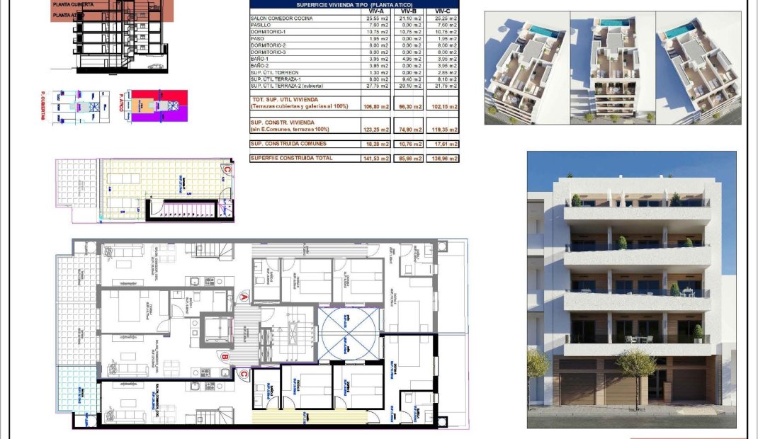 New Build - Penthouse -
Torrevieja - Centro