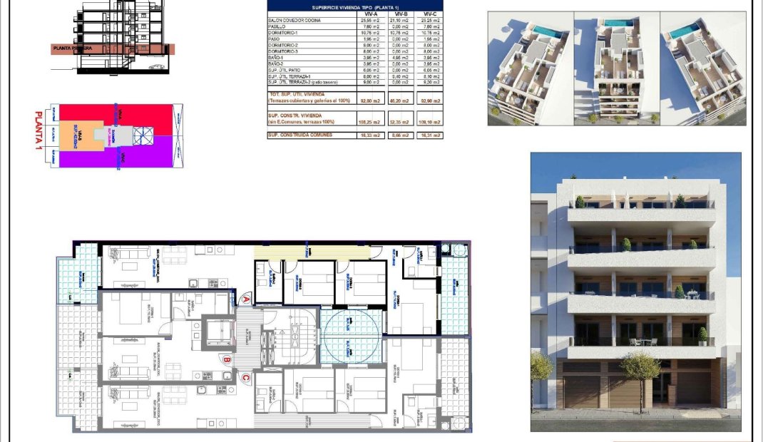 New Build - Apartment -
Torrevieja - Centro