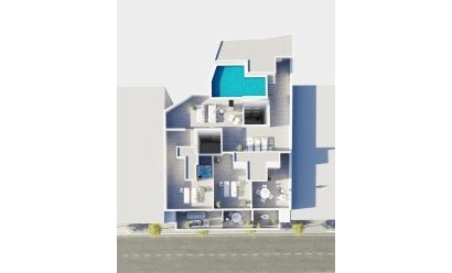 New Build - Apartment -
Torrevieja - Centro