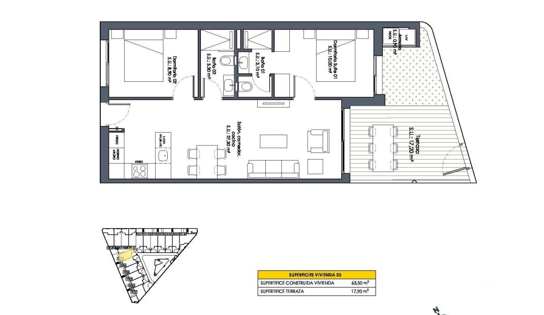 New Build - Bungalow -
San Fulgencio - Pueblo