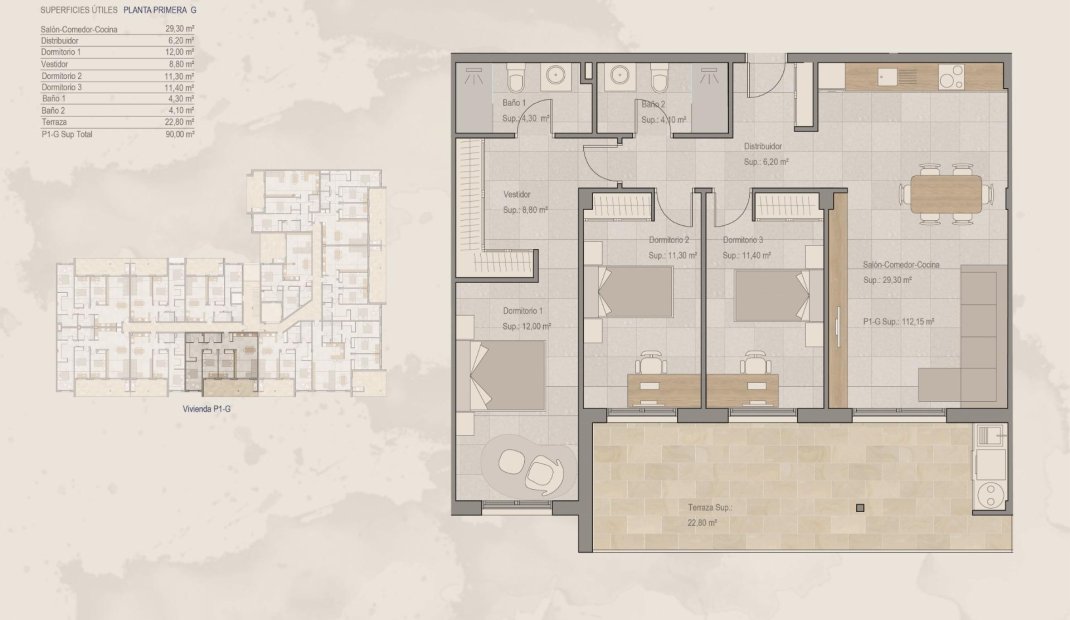 New Build - Apartment -
Torre Pacheco - Centro