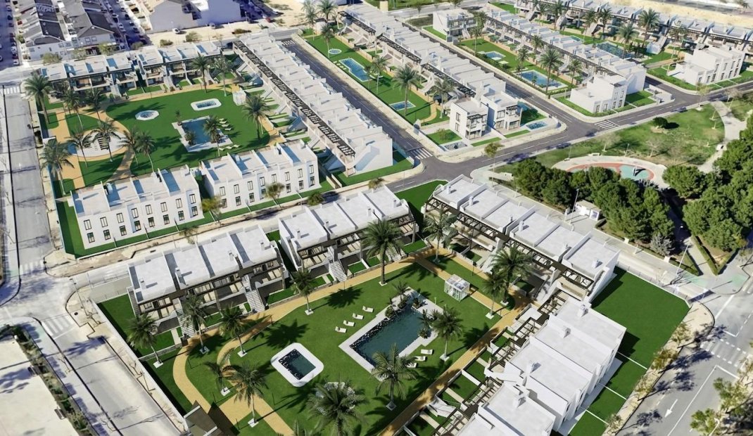 New Build - Bungalow -
Pilar de la Horadada - pueblo