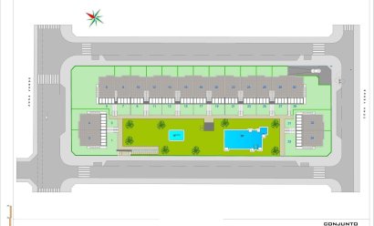 Nýbygging - Sérhæð -
Pilar de la Horadada - pueblo