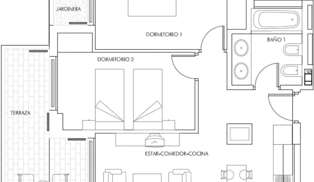 New Build - Penthouse -
Vera - Puerto del Rey