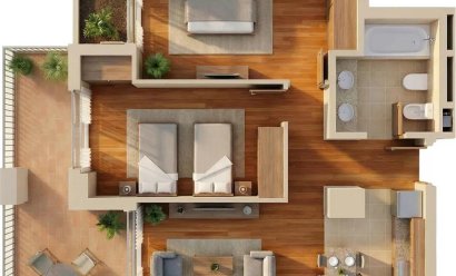 New Build - Apartment -
Vera - Puerto del Rey