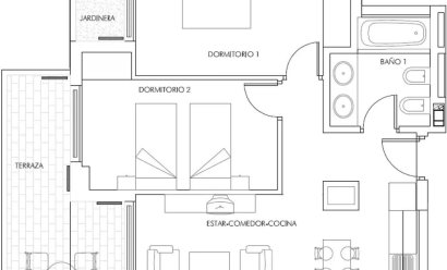 New Build - Apartment -
Vera - Puerto del Rey