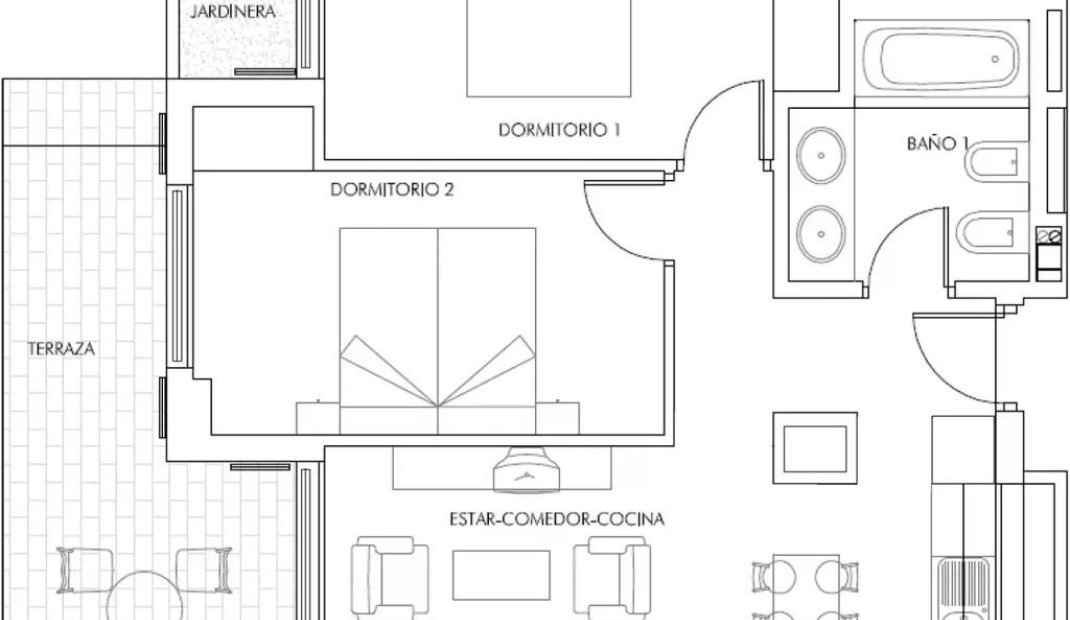 New Build - Apartment -
Vera - Puerto del Rey