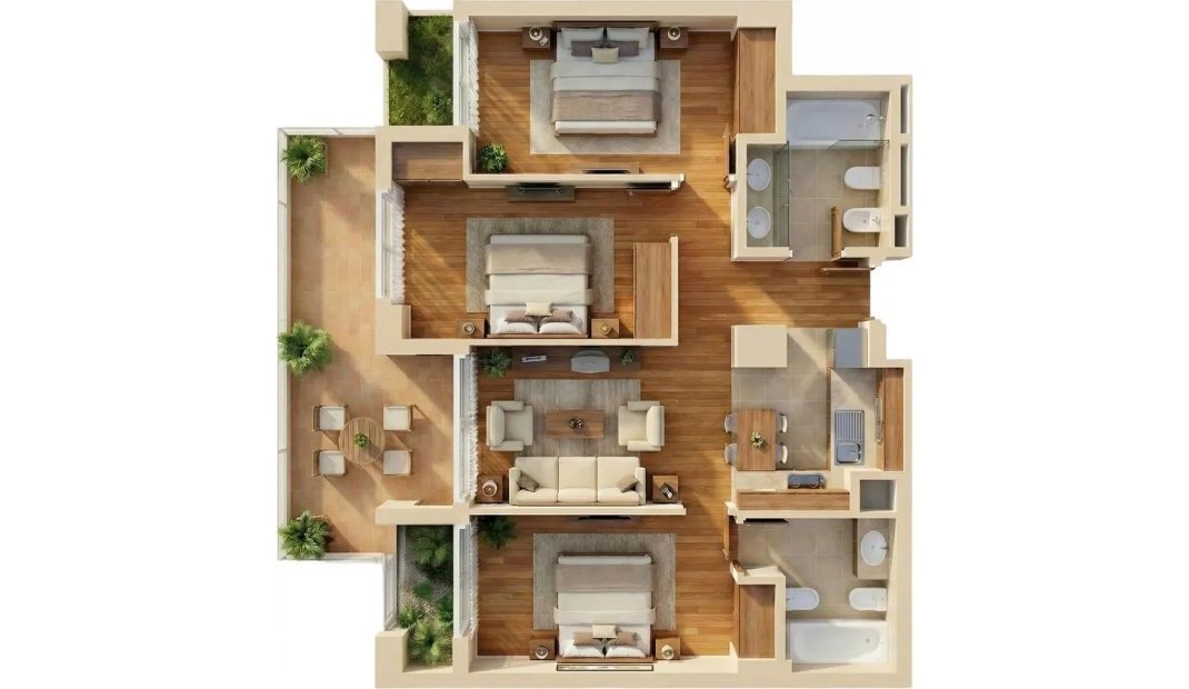 New Build - Apartment -
Vera - Puerto del Rey