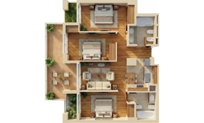 New Build - Apartment -
Vera - Puerto del Rey