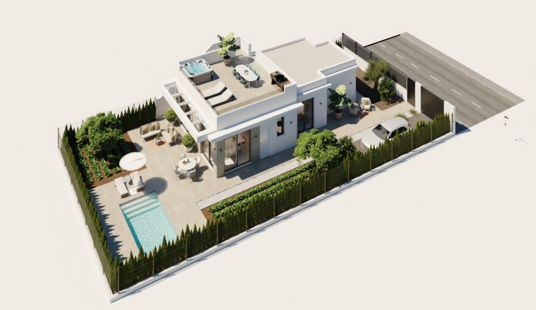 Nýbygging - Einbýlishús -
Fuente Álamo - Hacienda Del Álamo Golf