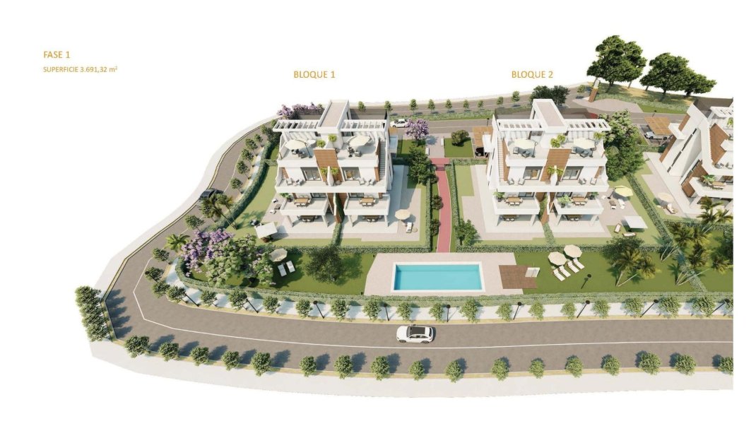 Nýbygging - Íbúð -
Fuente Álamo - Hacienda del Alamo