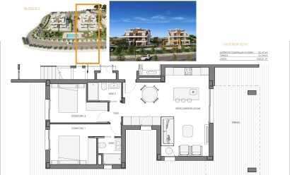 Nýbygging - Íbúð -
Fuente Álamo - Hacienda del Alamo