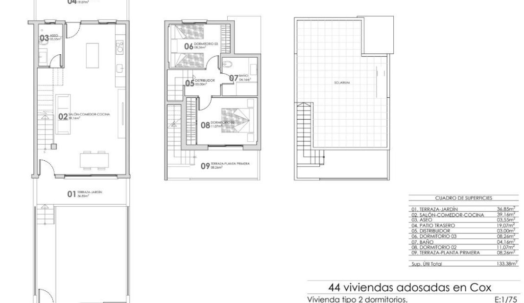 Obra nueva - town house -
Cox - San Fernando