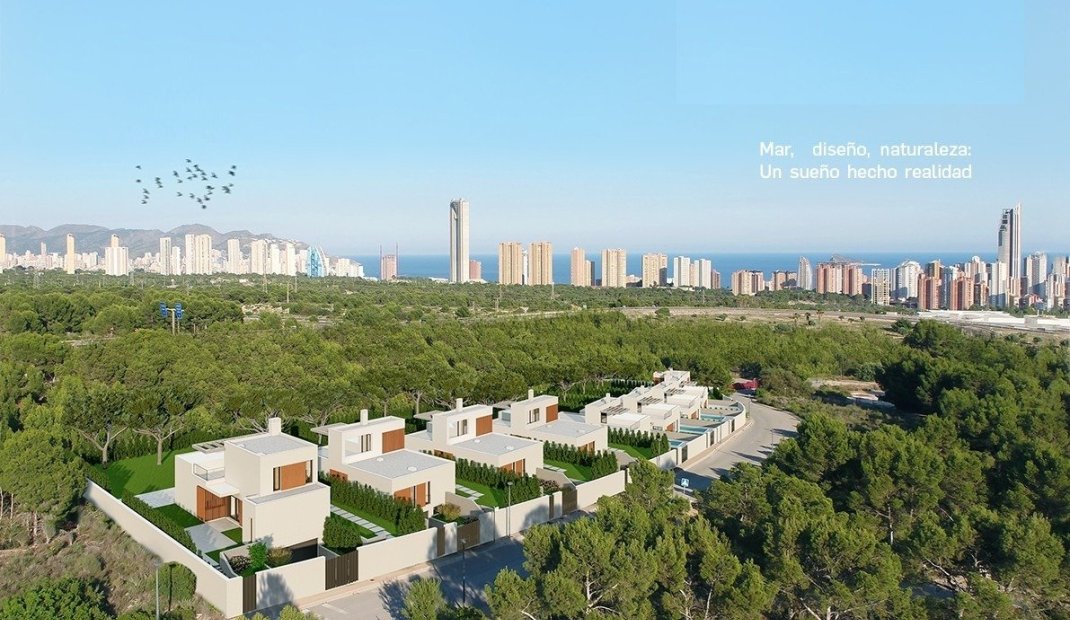 Nýbygging - Einbýlishús -
Finestrat - Sierra Cortina