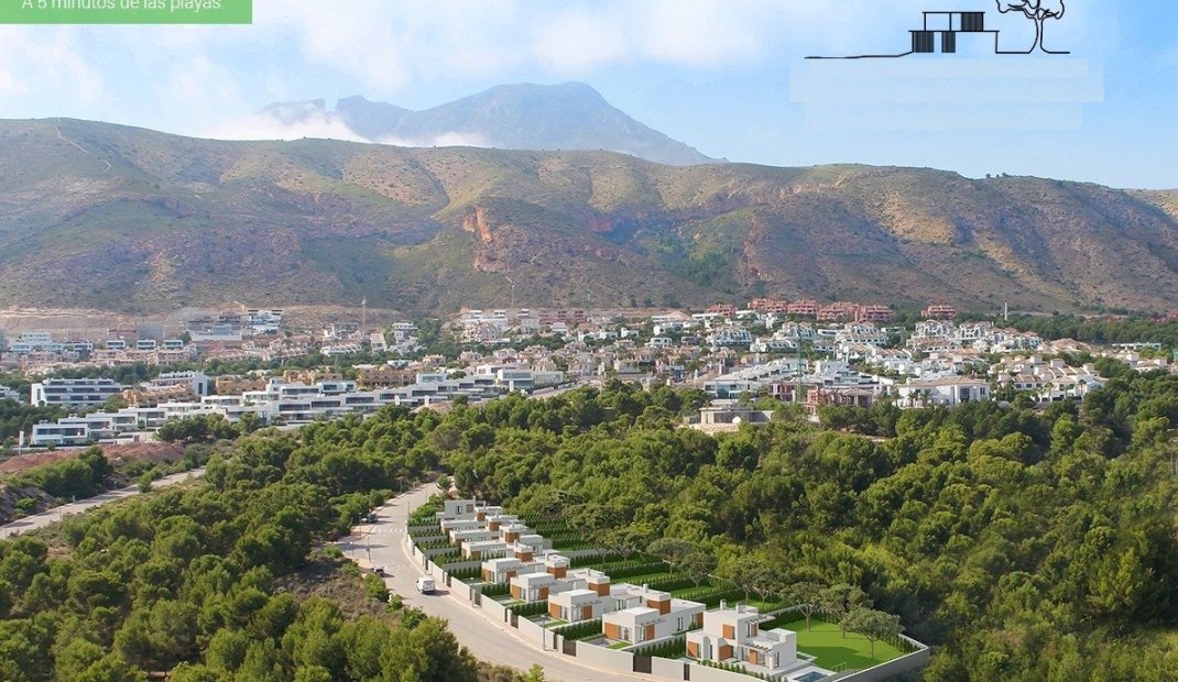 Nýbygging - Einbýlishús -
Finestrat - Sierra Cortina