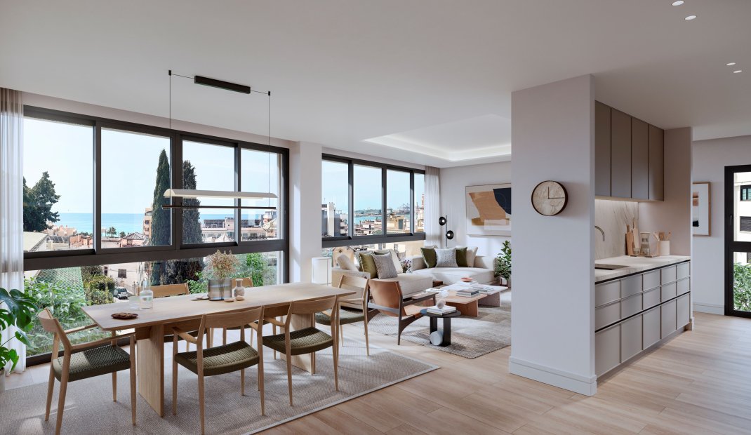 Obra nueva - Apartamento -
Málaga