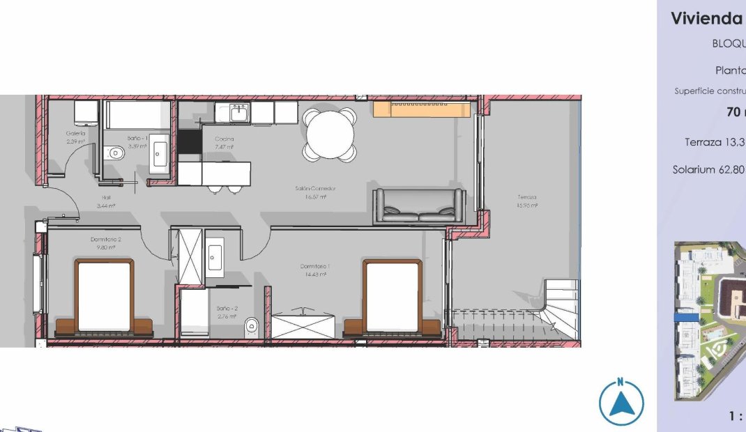 New Build - Penthouse -
Guardamar del Segura - El Raso