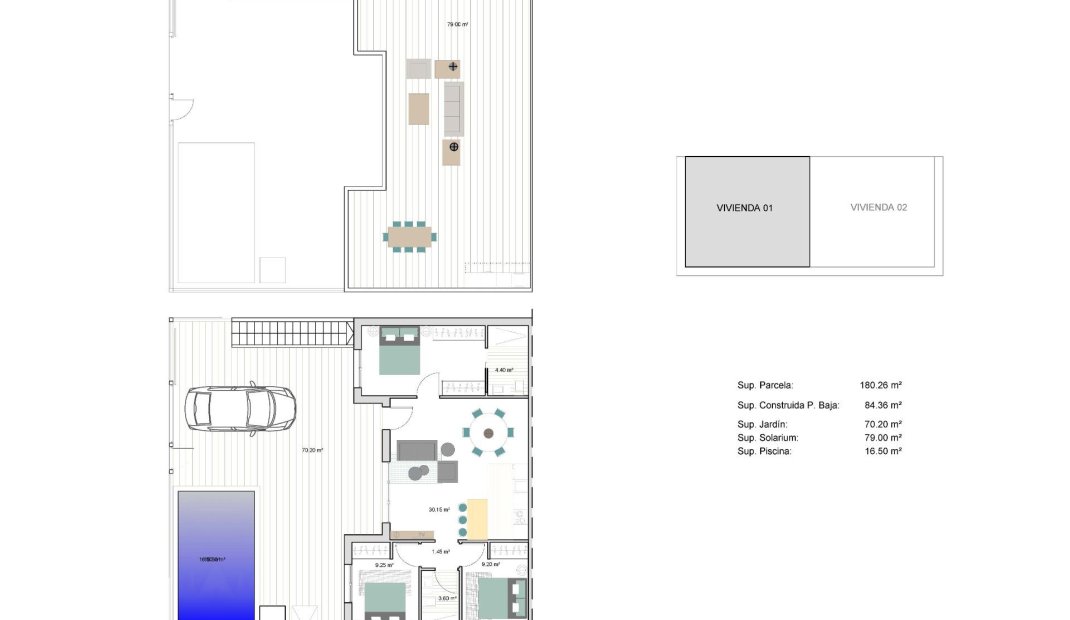 New Build - Quad House -
Torre Pacheco - pueblo