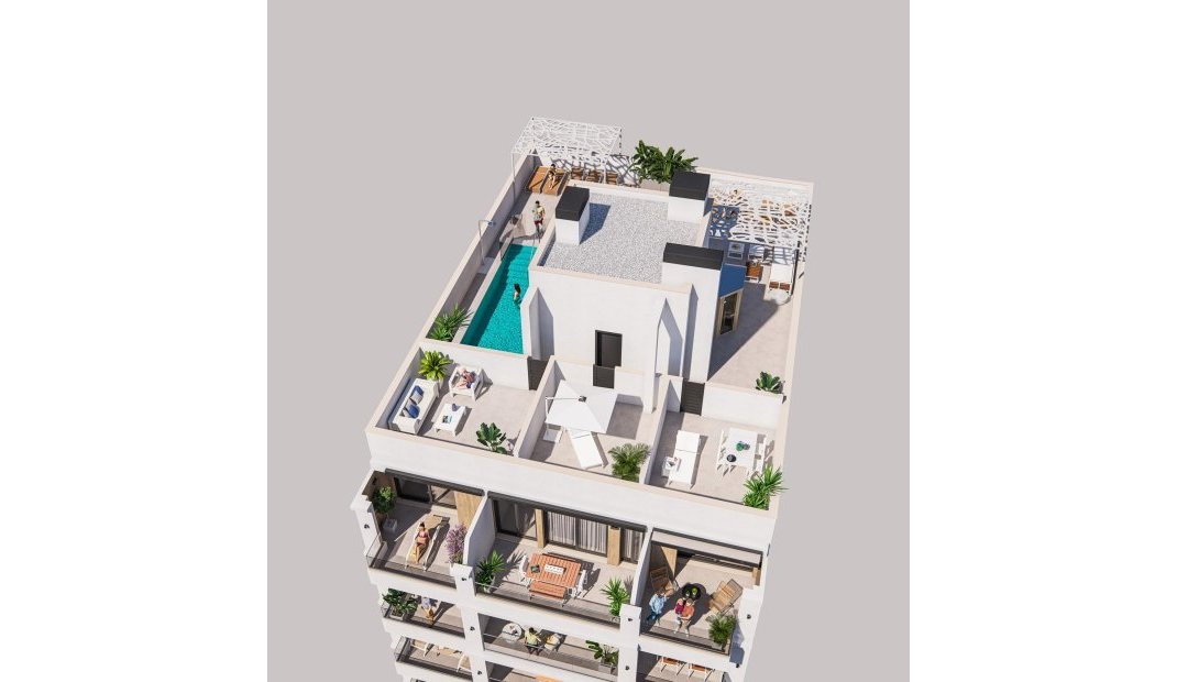 New Build - Apartment -
Torrevieja - Playa de El Cura