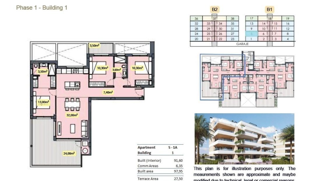 New Build - Apartment -
Torre Pacheco - Santa Rosalia Lake And Life Resort