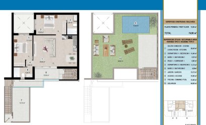New Build - Bungalow -
San Pedro del Pinatar - Lo Pagan