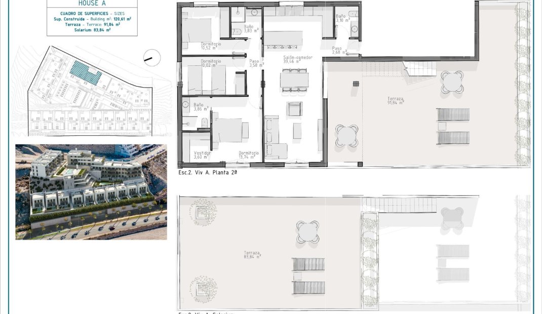 New Build - Penthouse -
Aguilas - Playa del Hornillo
