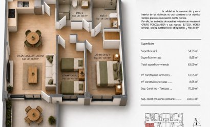 New Build - Apartment -
Villajoyosa - Cala de Finestrat