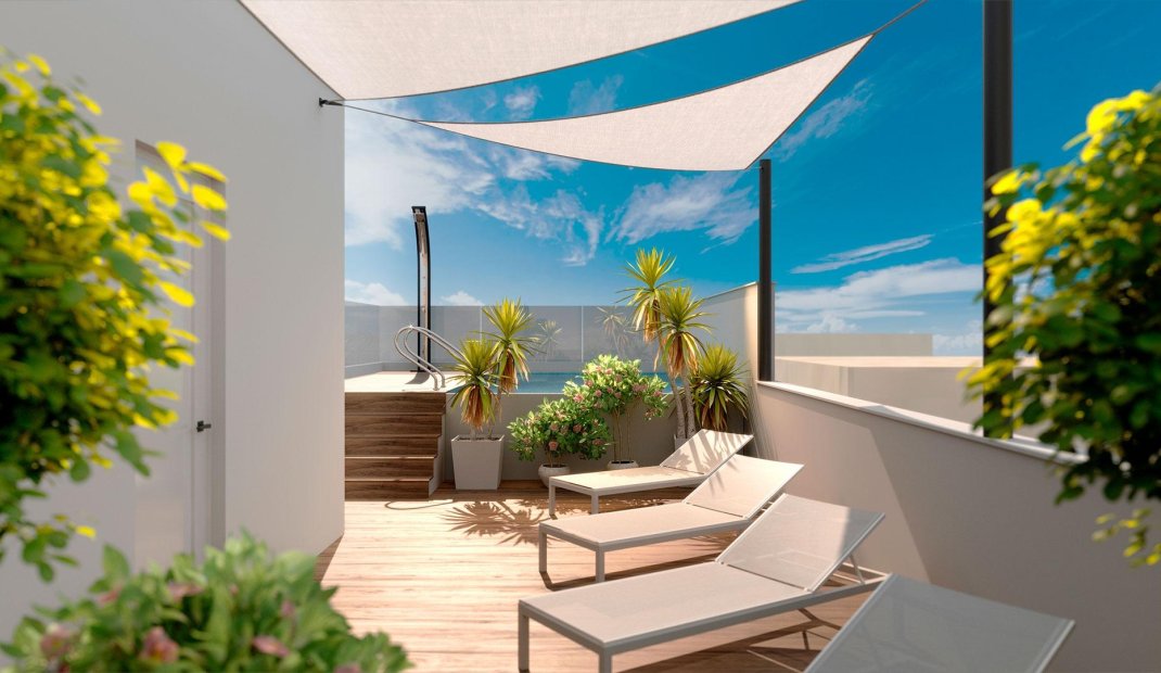 Nýbygging - Þakíbúð -
Torrevieja - Playa del Acequión