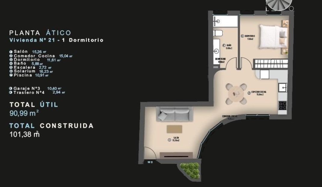 Obra nueva - Ático -
Torrevieja - Centro