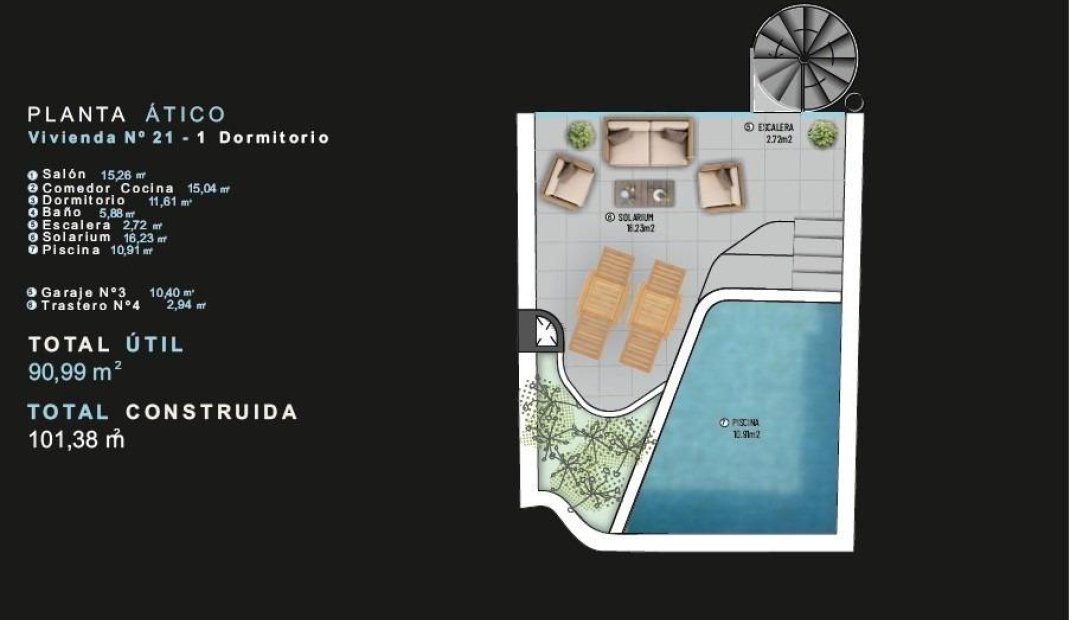 Obra nueva - Ático -
Torrevieja - Centro