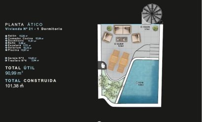 Obra nueva - Ático -
Torrevieja - Centro