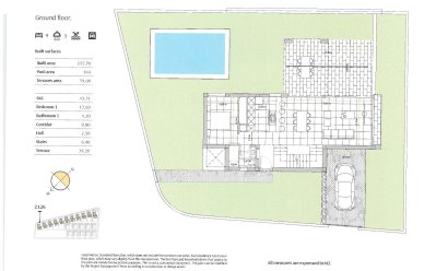 Nýbygging - Einbýlishús -
Algorfa - La Finca Golf
