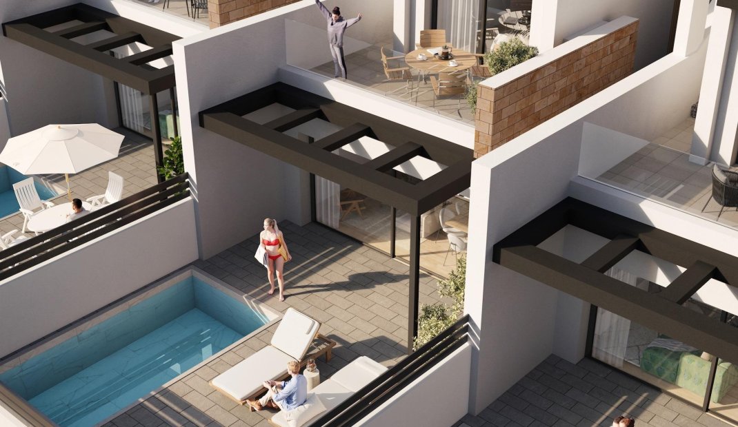 Nýbygging - Íbúð -
Torrevieja - Aguas Nuevas