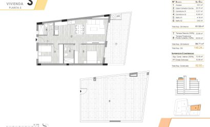 Nýbygging - Þakíbúð -
Torrevieja - Centro
