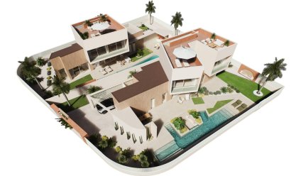 Nýbygging - Einbýlishús -
Orihuela Costa - Dehesa de campoamor