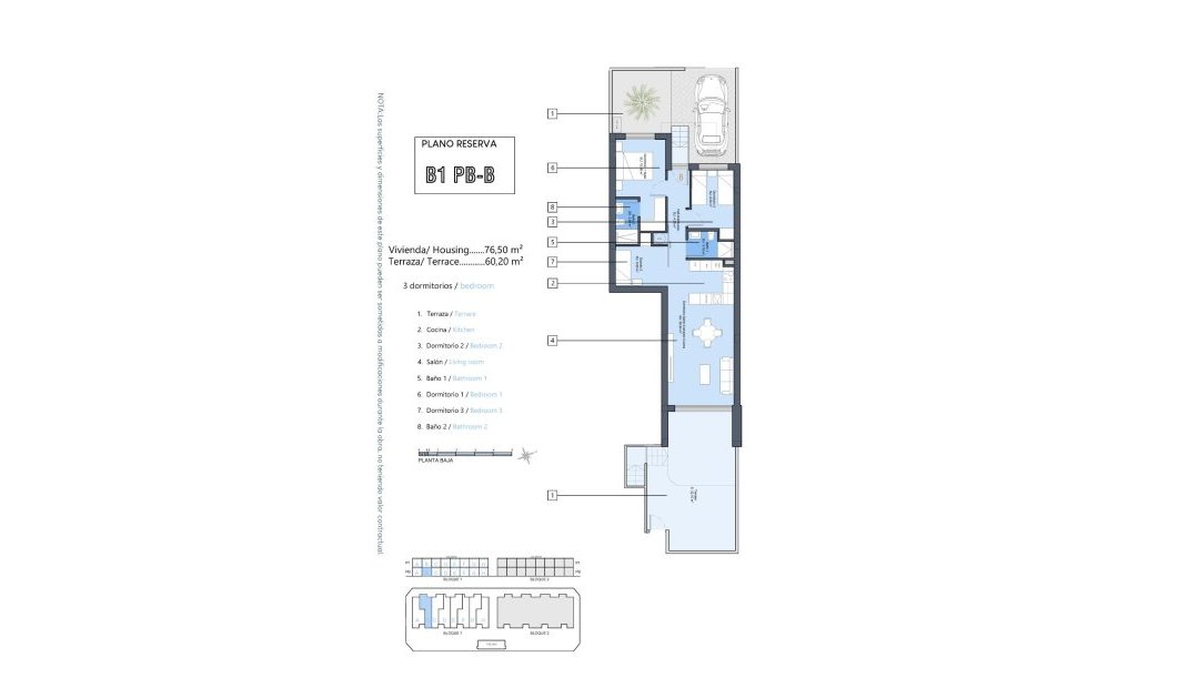 Obra nueva - Bungalow -
Dolores - Sector 3