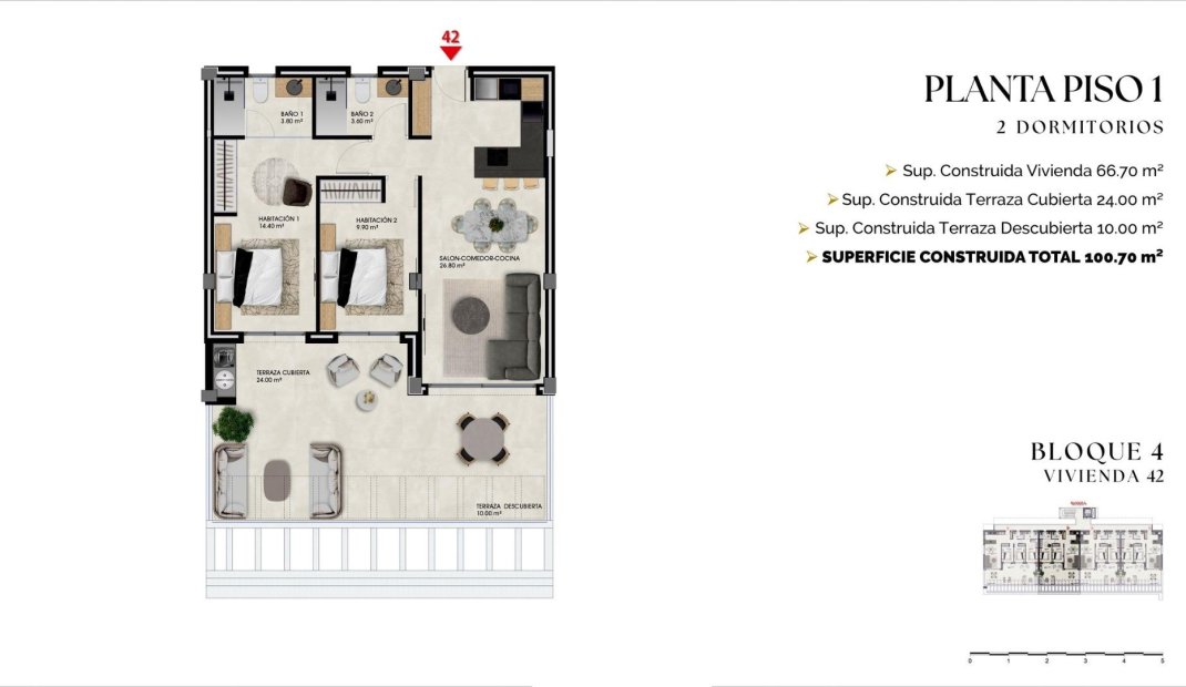 Nýbygging - Íbúð -
Finestrat - Balcón De Finestrat