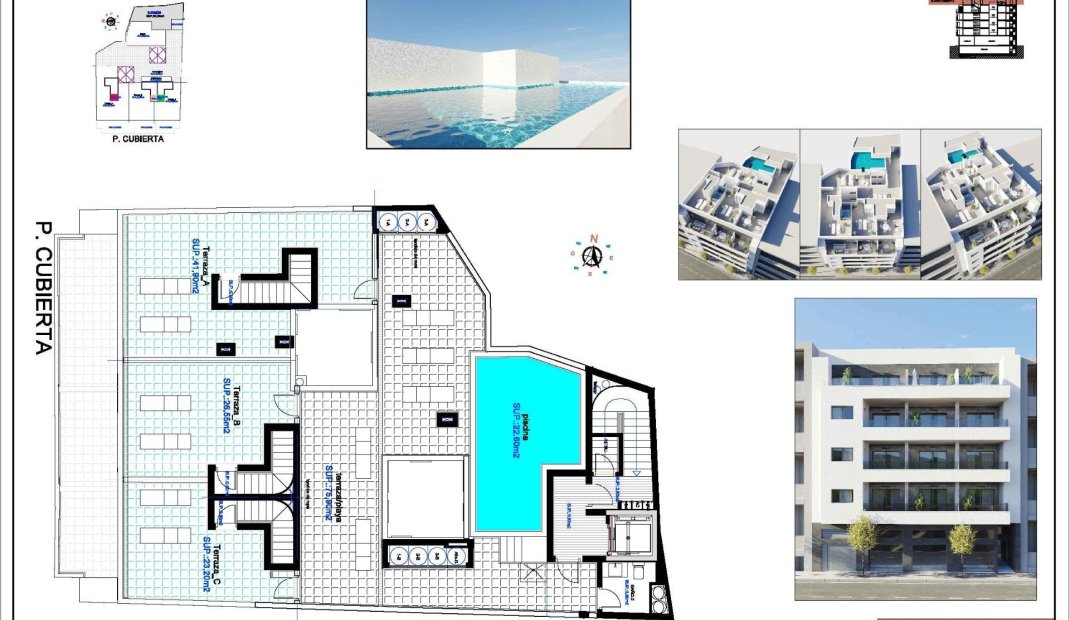 Nýbygging - Íbúð -
Torrevieja - Centro
