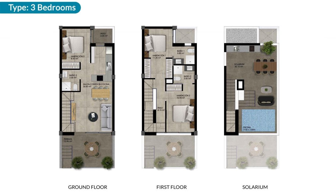 Nýbygging - town house -
Dolores - Sector 2