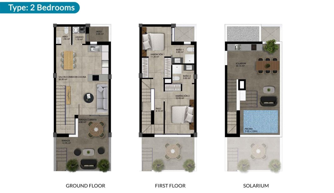 Nýbygging - town house -
Dolores - Sector 2