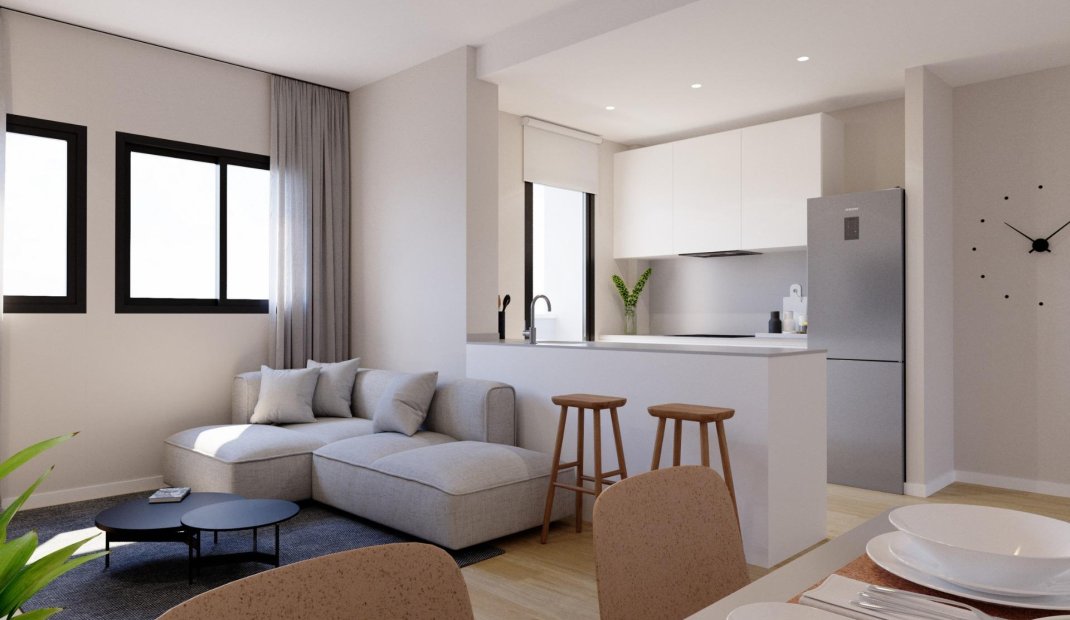 New Build - Apartment -
Algorfa - Pueblo