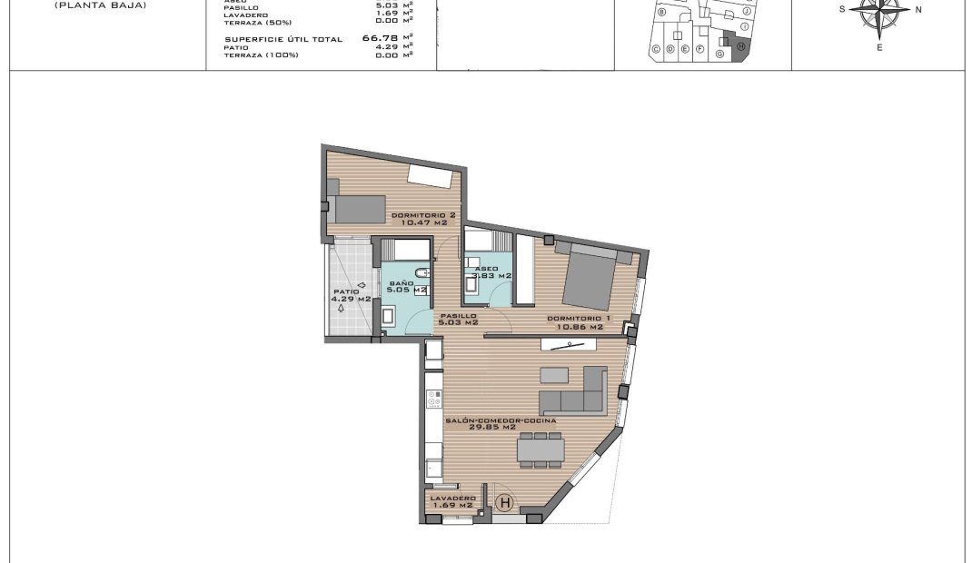 New Build - Apartment -
Algorfa - Pueblo