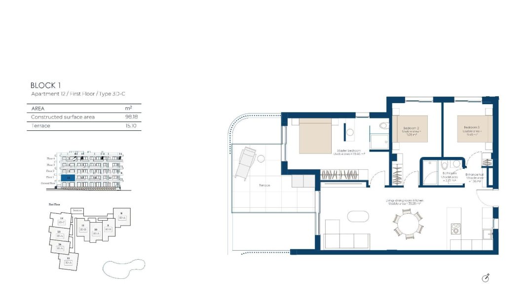 New Build - Apartment -
Baños y Mendigo - El Valle Golf