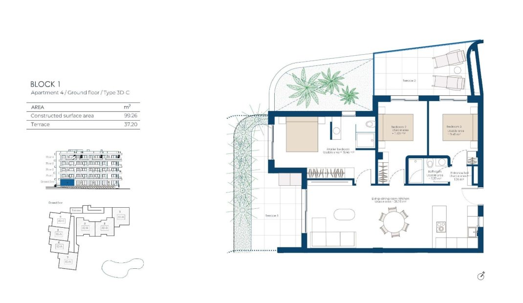 New Build - Apartment -
Baños y Mendigo - El Valle Golf