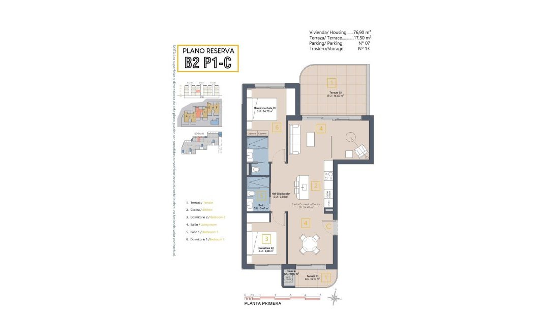 New Build - Apartment -
Los Alcazares - Serena Golf