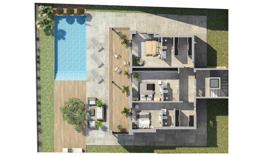 Nýbygging - Einbýlishús -
Rojales - Golf La Marquesa (Ciudad Quesada)