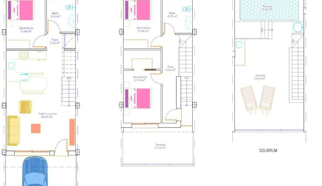 New Build - town house -
San Pedro del Pinatar - Pueblo