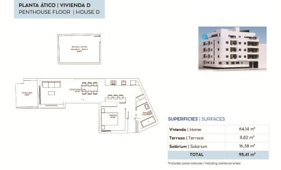 New Build - Penthouse -
Torrevieja - pueblo