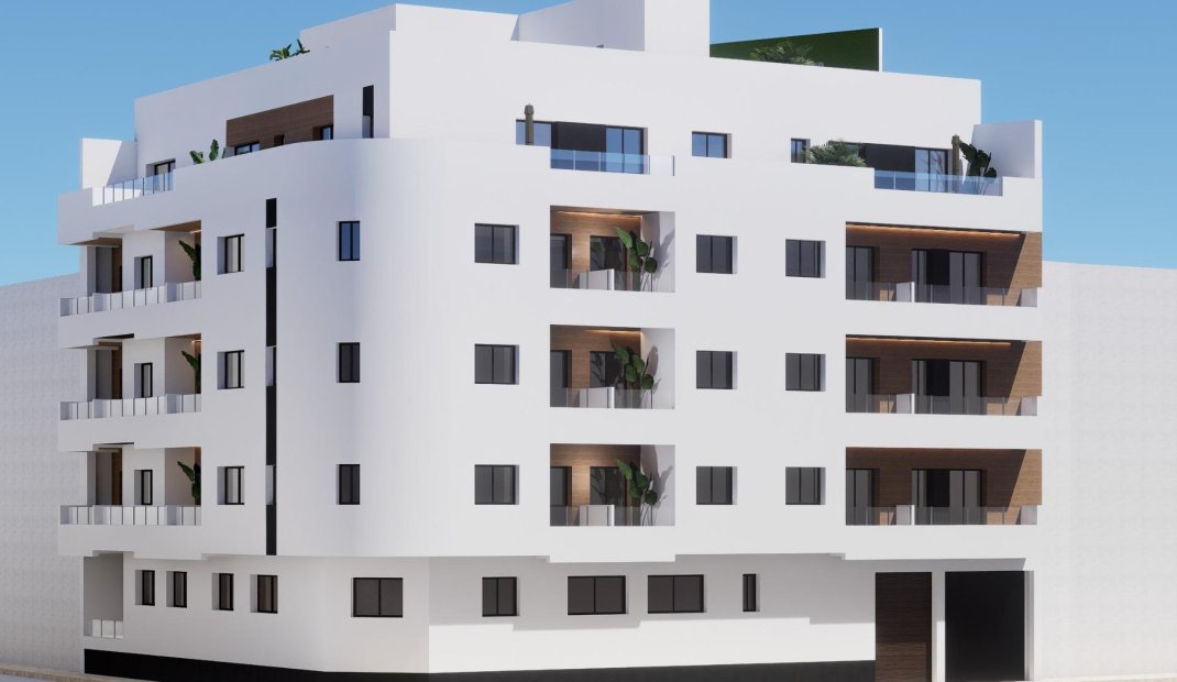 New Build - Apartment -
Torrevieja - pueblo